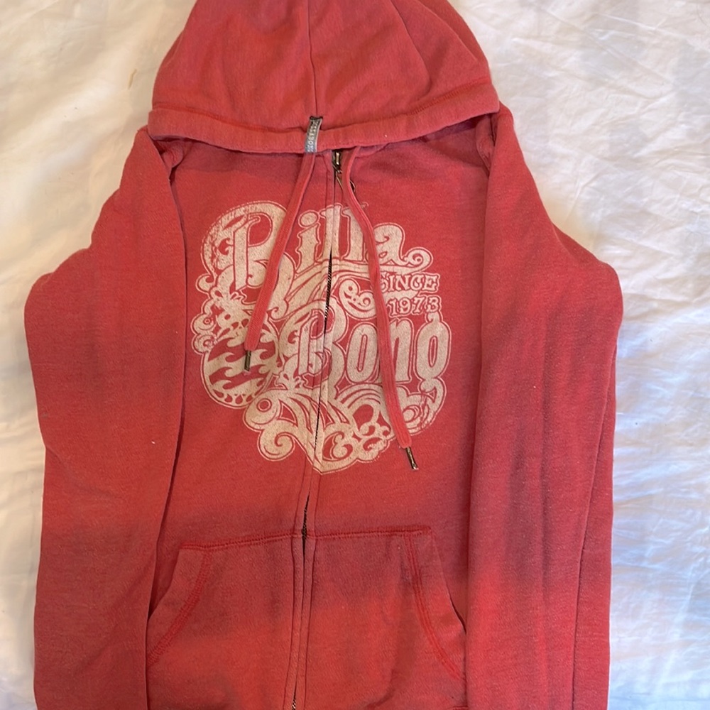 Vintage Billabong Zip-Up Hoodie